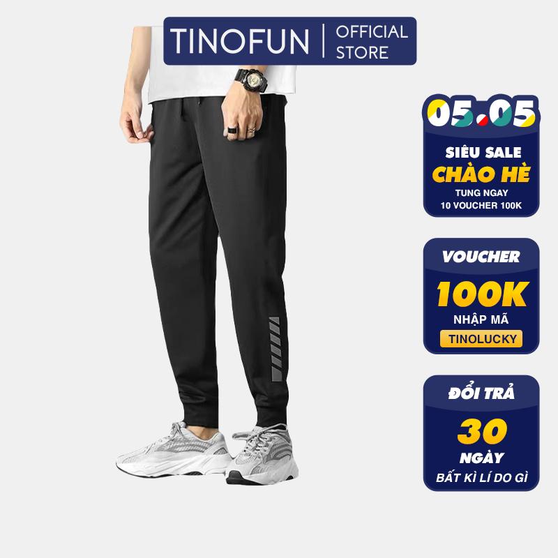 Quần thể thao nam jogger TINOFUN mã TT58-Q thể dục kiểu bó ống Hàn Quốc đẹp ống dài,quần áo nam mùa hè