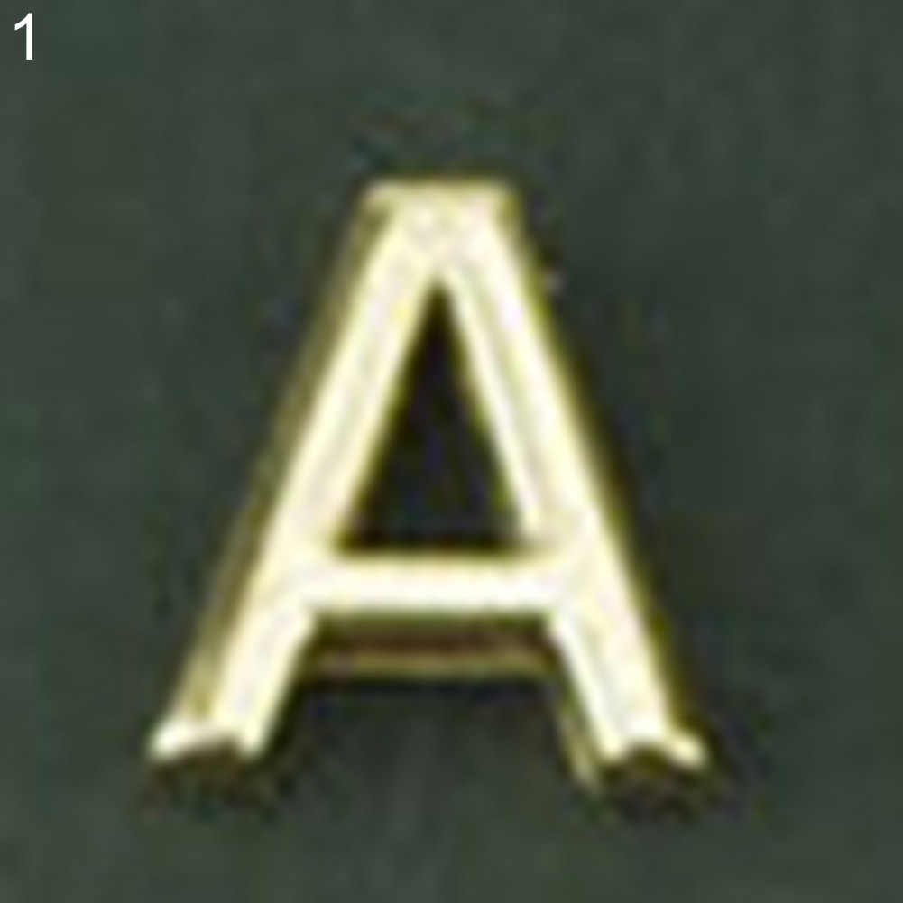 Dây chuyền mạ vàng hình chữ cái A-Z sang trọng