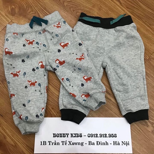 Quần nỉ cho baby nhí