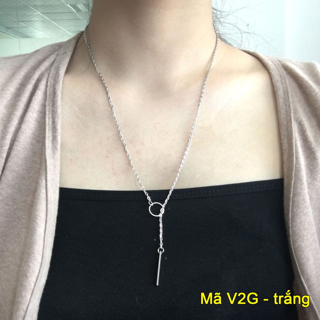 BST Vòng Cổ Chocker Layer 2 Tầng Vintage Nữ Tính ( dây chuyền nhiều tầng )