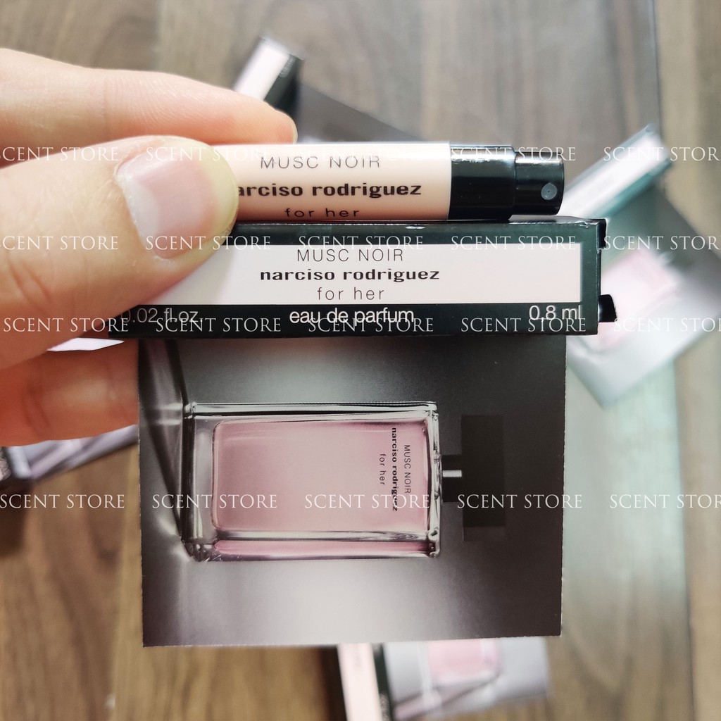 Scentstorevn - Vial chính hãng nước hoa Narciso for Her Musc Noir, Musc Noir Rose [0.8ml]