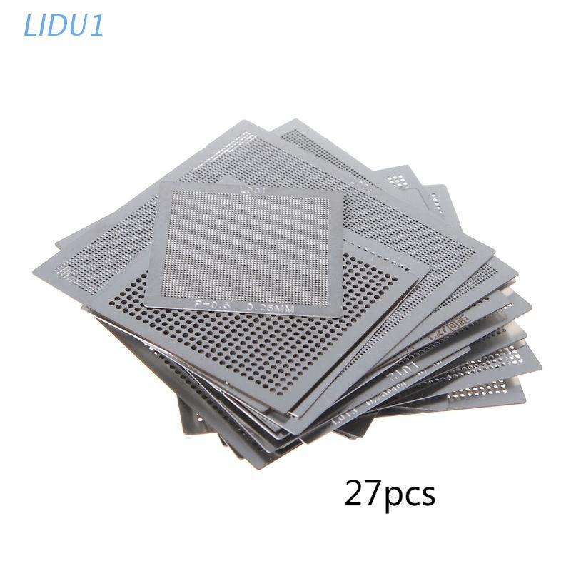 Set 27 Khuôn Làm Nóng Trực Tiếp Bga Chuyên Dụng Cho Smt Smd Chip