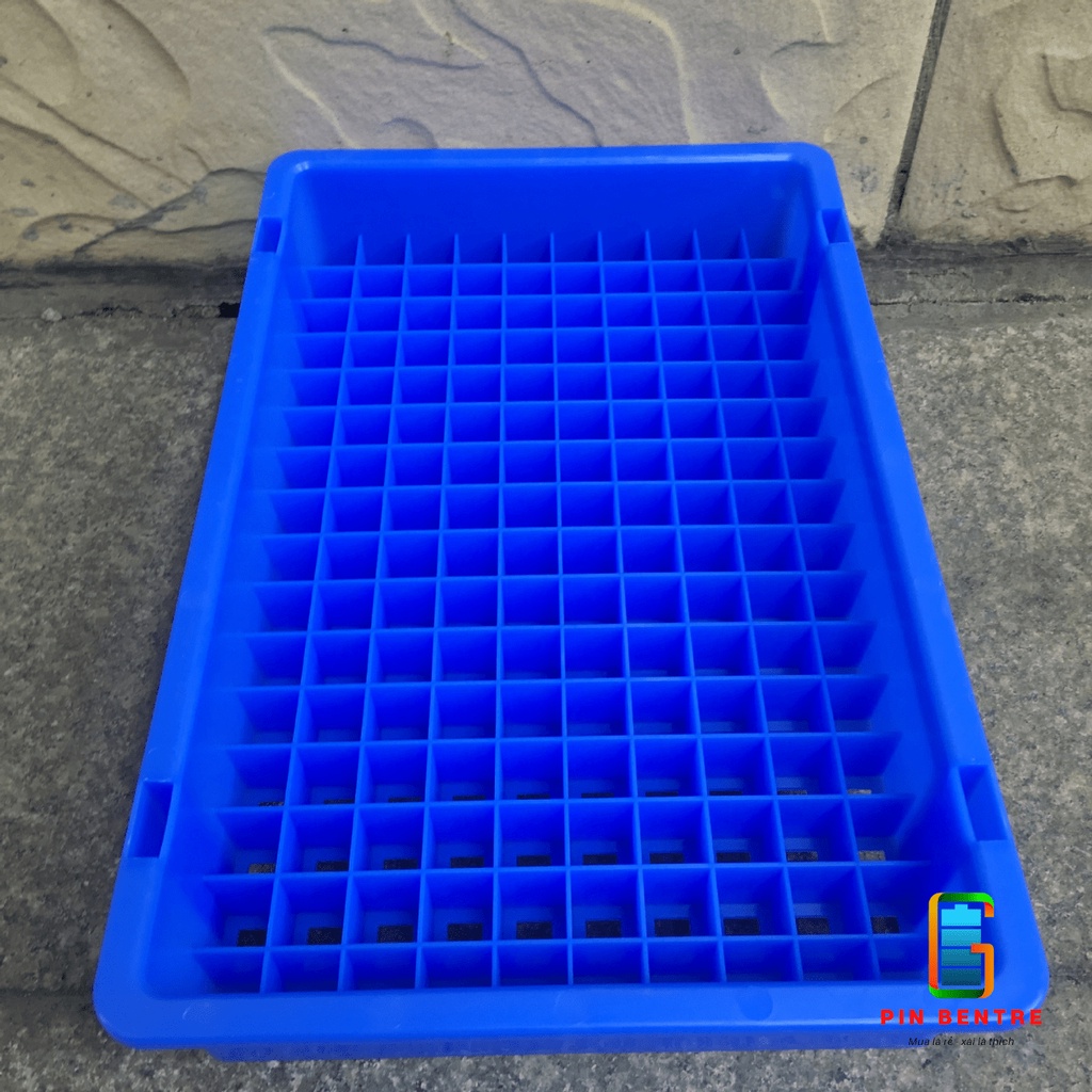 Khay nhựa chứa Pin 18650 có thể xếp chồng