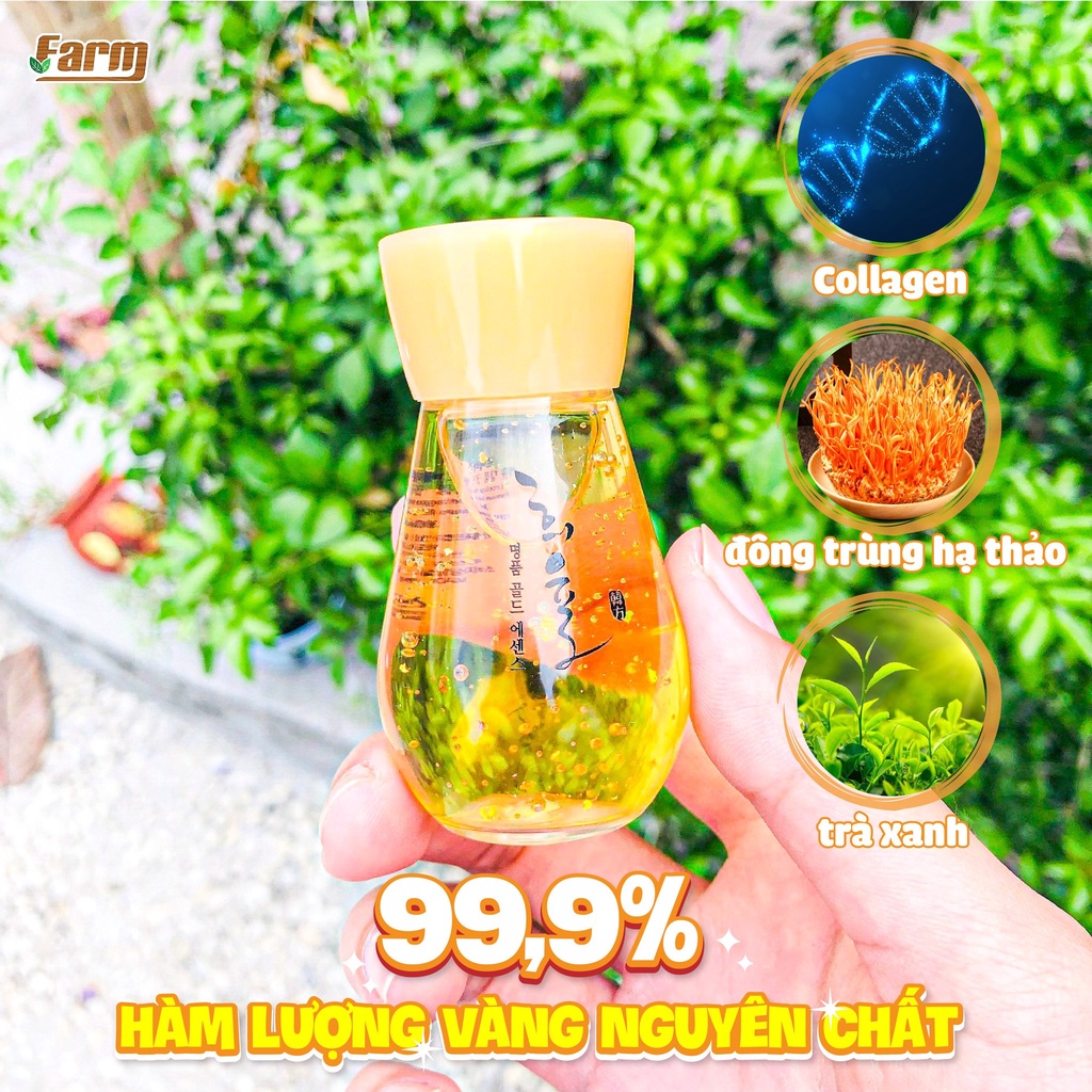 Set 2 chai Serum Tinh Chất Vàng 24K Lebelage Heeyul Premium Essence