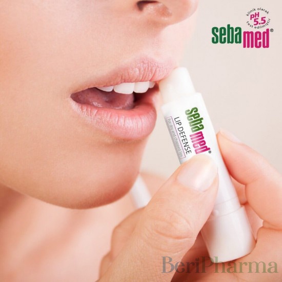 Sebamed Son Dưỡng Ẩm, Giảm Khô Nứt Môi, Bảo Vệ Chống Nắng Cho Môi Lip Defense SPF 30 4.8g