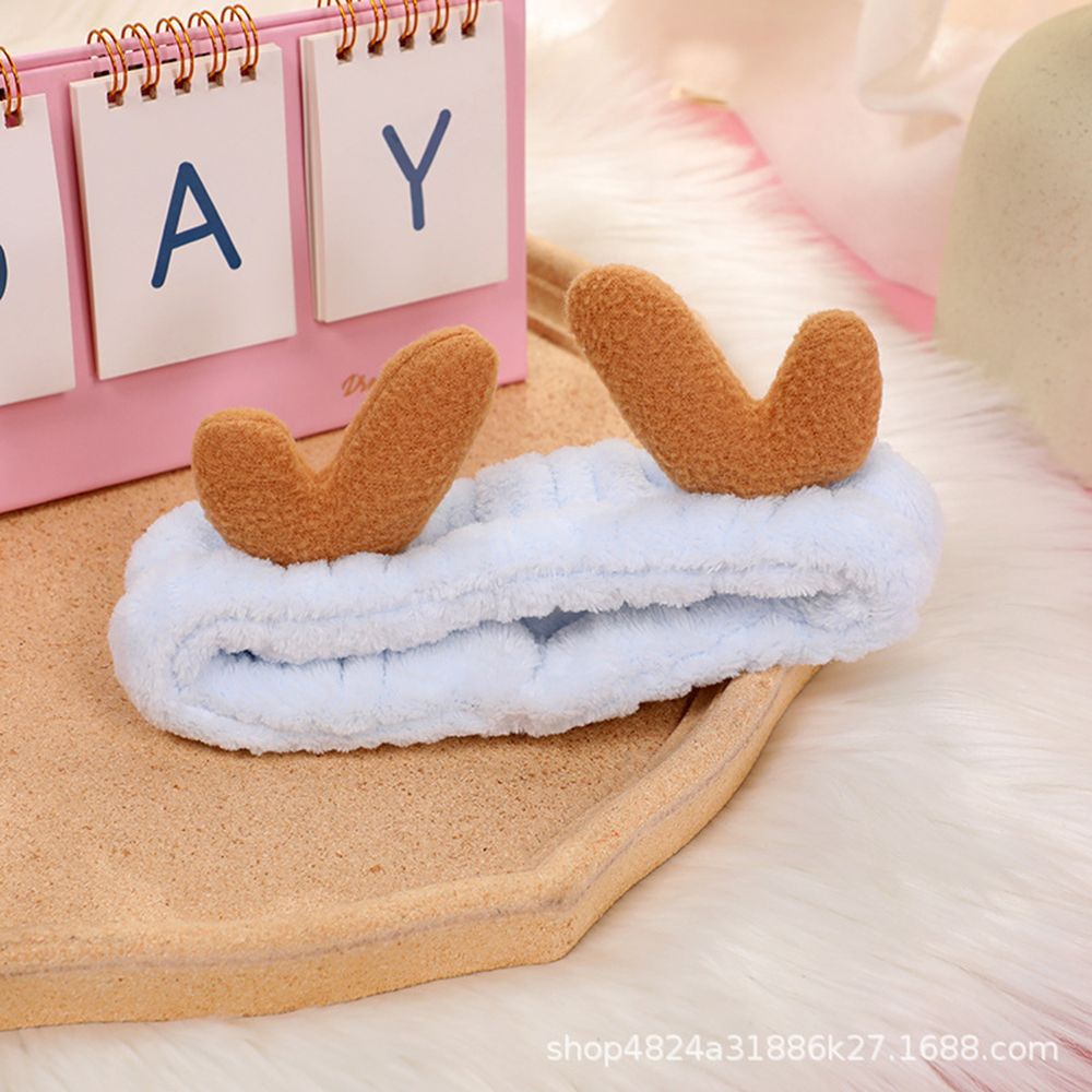 Cài tóc vải lông co giãn chống trượt phong cách Hàn Quốc thời trang cho nữ