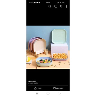 Set 8 đĩa lúa mạch