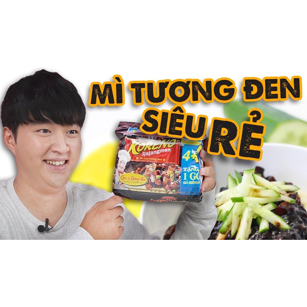 Mì trộn tương đen Hàn Quốc