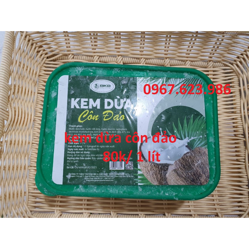 kem dừa côn đảo