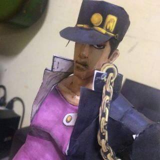 Mô hình giấy anime [JoJo's Bizarre Adventure] Jotaro Kujo