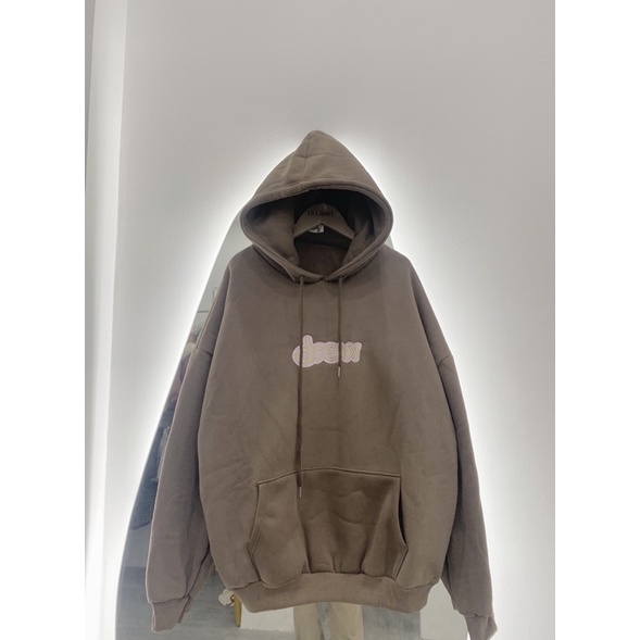 Áo hoodi nỉ bông drew chữ thêu ngực | BigBuy360 - bigbuy360.vn