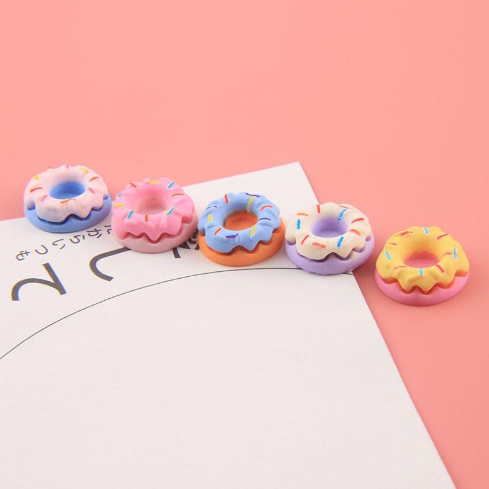 [Hàng mới về] Phụ kiện trang trí móng tay hình bánh donut 3D dành cho cô gái