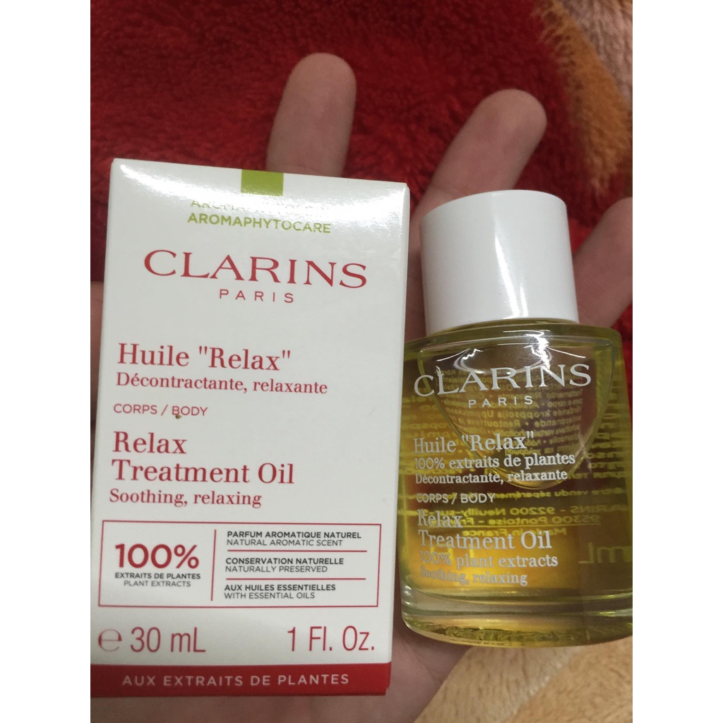 Tinh Dầu Massage Toàn Thân Săn Chắc Clarins Tonic Body Treatment Oil 30ml
