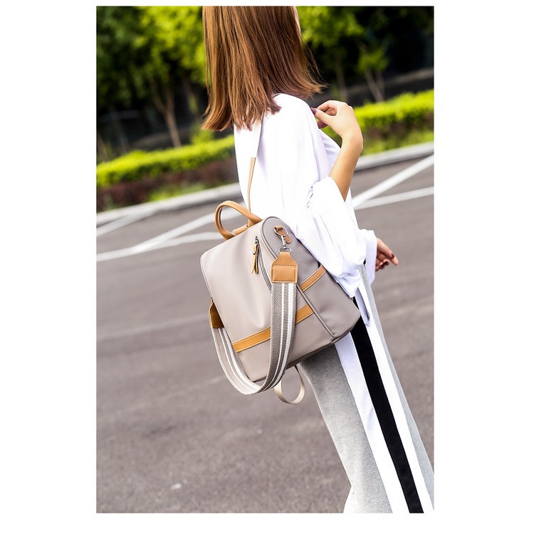 Balo Da PU Trơn Cao Cấp Có Sẵn Giao Ngay Kích thước:30*30*17cm Ba Lô Nữ Jess73