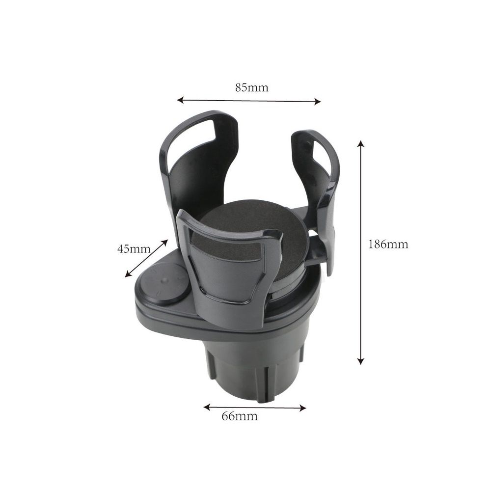 Kệ để nước ô tô 2 trong 1 KingCar Cao Cấp Chính Hãng Xe Hơi