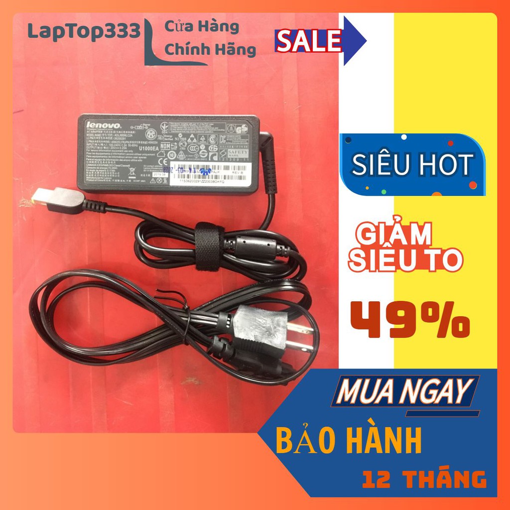 Sạc Latop Lenovo Chân Usb 20V-3.25A