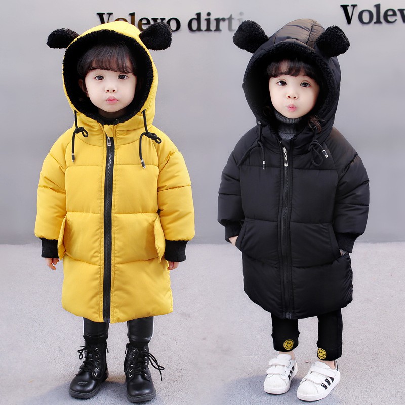 ÁO PHAO LÓT LÔNG TAI THỎ SIÊU ẤM VÀ MỀM CHO BÉ TRAI BÉ GÁI