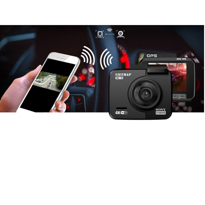 [Hàng mới về] Camera hành trình Vietmap C61 – Ghi hình 4K (Tặng kèm thẻ nhớ 32G) | BigBuy360 - bigbuy360.vn