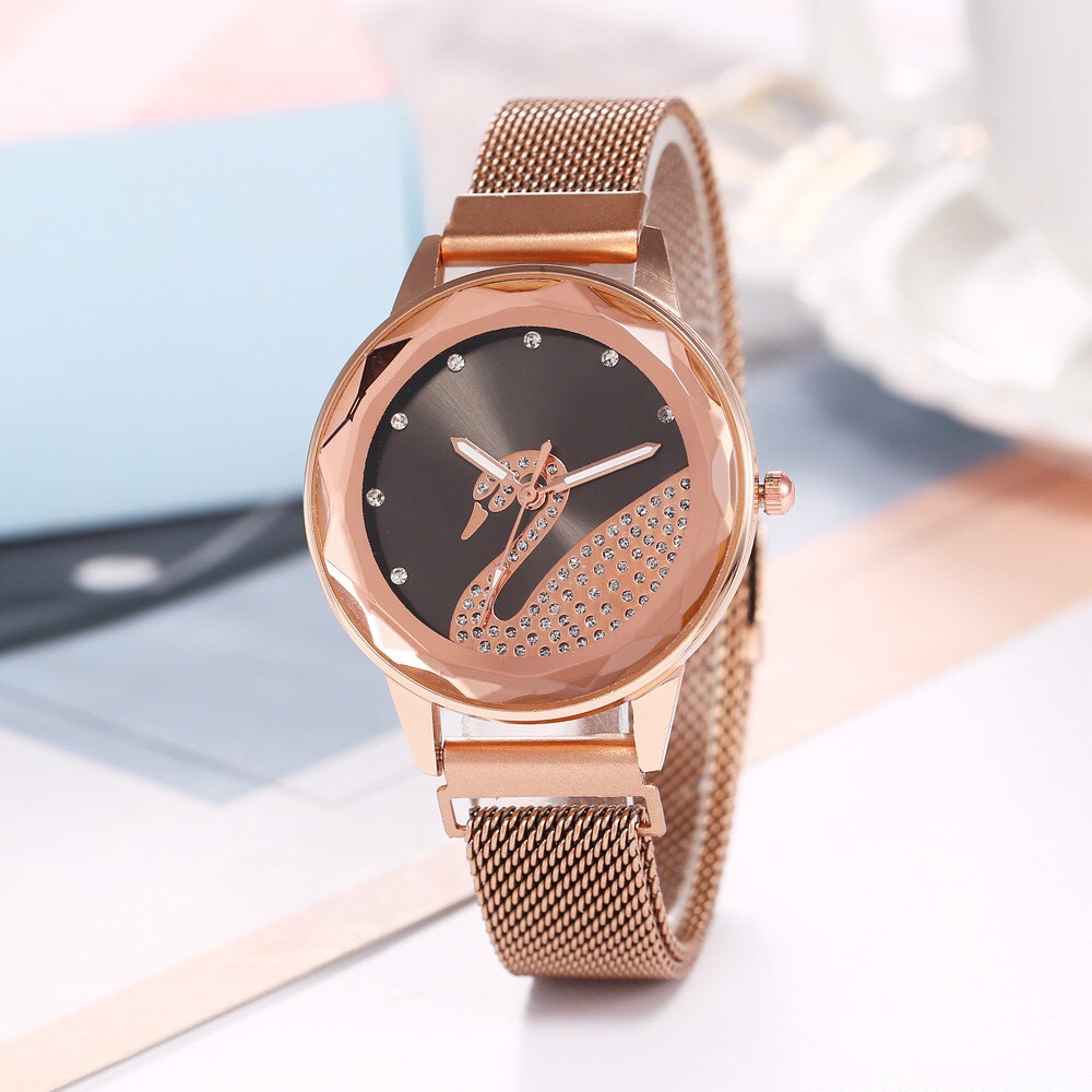 Đồng hồ nữ Ourstart Thiên Nga dây nam châm cực hot DH94 | BigBuy360 - bigbuy360.vn