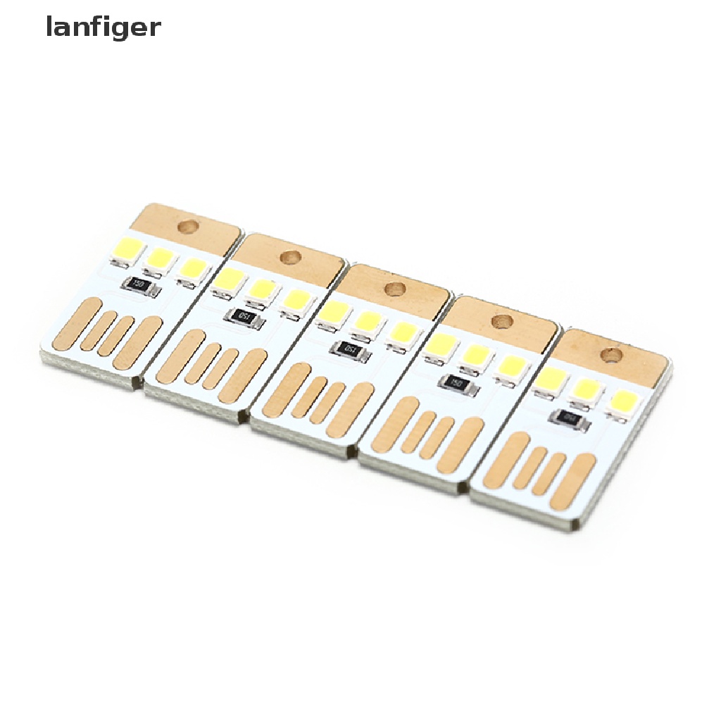 Bộ 5 Thẻ Đèn LED Mini 5v Cổng Sạc USB Cho Máy Tính Laptop
