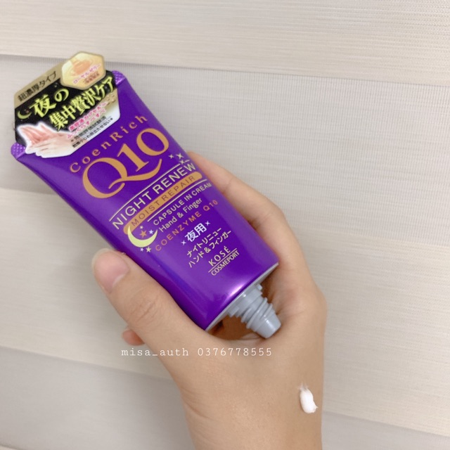 Kem dưỡng ẩm và làm trắng da tay và chân Coenrich Q10 80gr