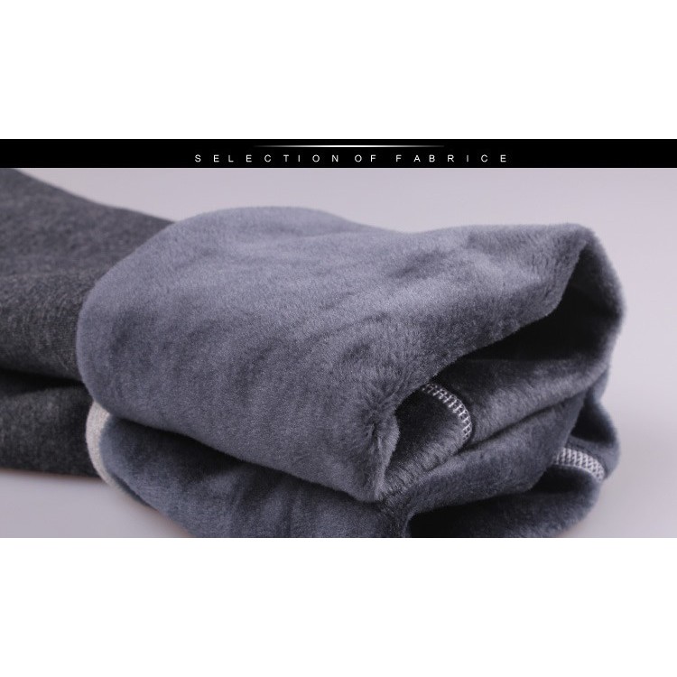 Quần giữ nhiệt, quần giữ ấm nam loại dày có lớp lông mịn QL40