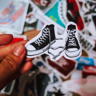 SET 100 STICKER CHỦ ĐỀ SNEAKER