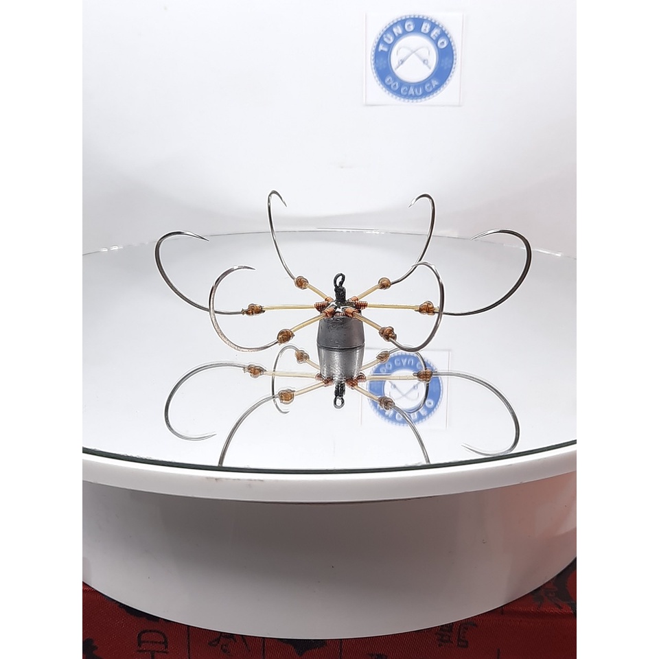 Lưỡi câu lục cỡ 8 các phom dáng