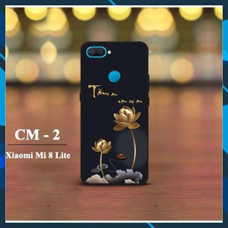 Ốp lưng Tâm An Vạn Sự An - Ốp in xiaomi mi 8 lite - Mi8 SE trên mặt lưng sáng bóng chống trầy sốc cực tốt, mới