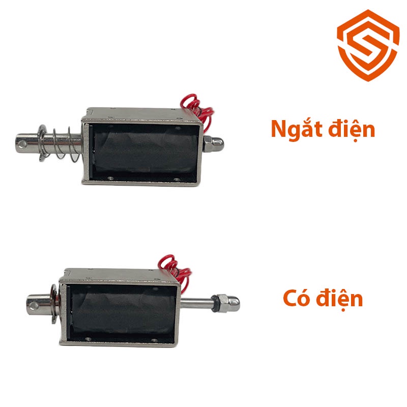 Khóa cửa nam châm điện LS-0826B 12V 24V