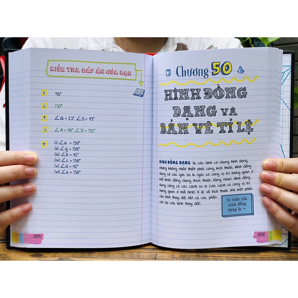 Sách - Sổ Tay Toán Học - Hướng dẫn học tập hoàn thiện cho bậc trung học cơ sở