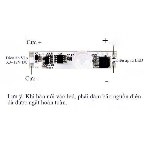 Công Tắc Cảm Biến Chuyển Động Hồng Ngoài