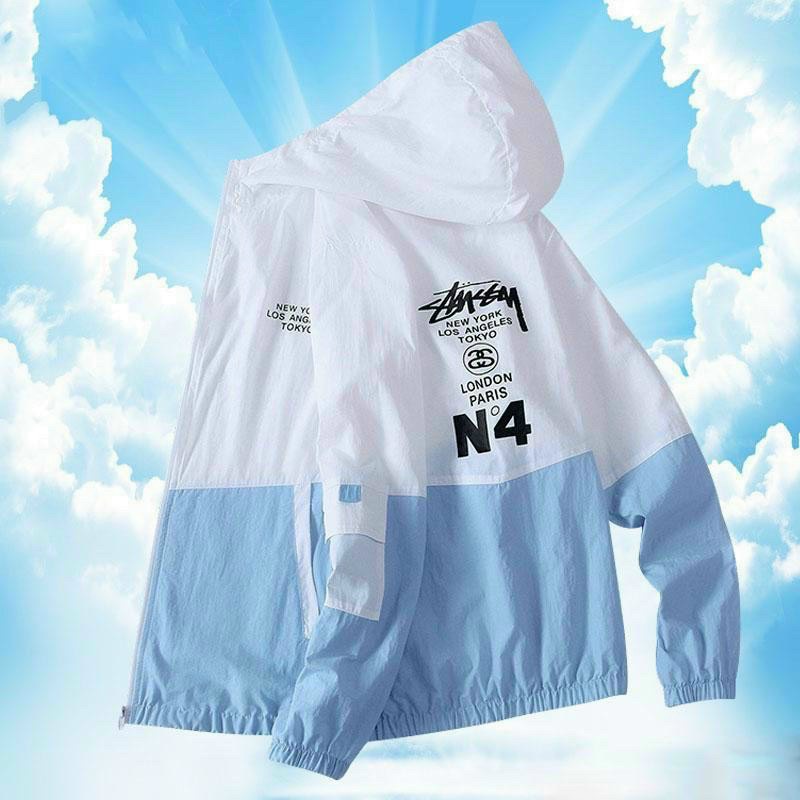 Áo Khoác Dù Có Mũ Phối 2 Màu Sang Chảnh TTVV0035