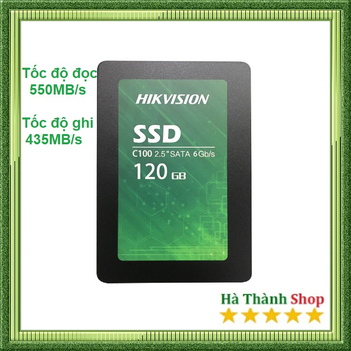 SSD HIKVISION 120GB C100 SataIII- Chính Hãng ANH NGỌC PP