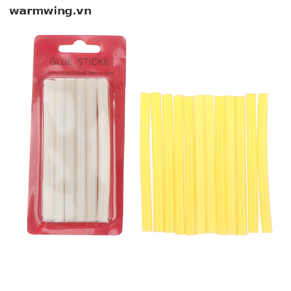 Set 12 Thanh Keo Dán Nối Tóc Chống Trượt Tiện Dụng