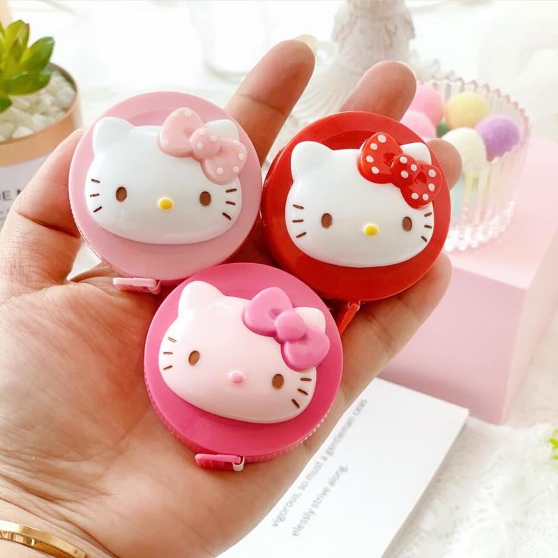 We Flower Cuộn Thước Dây Mini 1.5m Với Họa Tiết Hoạt Hình Xinh Xắn