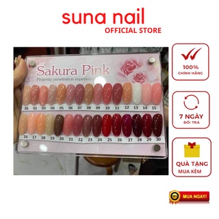 Sơn gel Thạch bobo chính hãng Lẻ các mã 1 đến 14