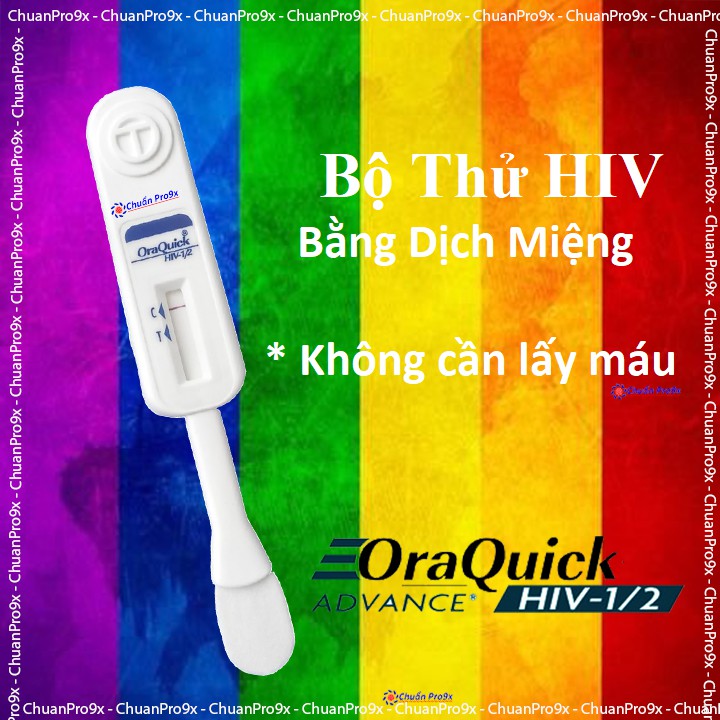 Que Test Hiv Bằng Dịch Miệng, Que Thử Hiv Oraquick không cần lấy máu