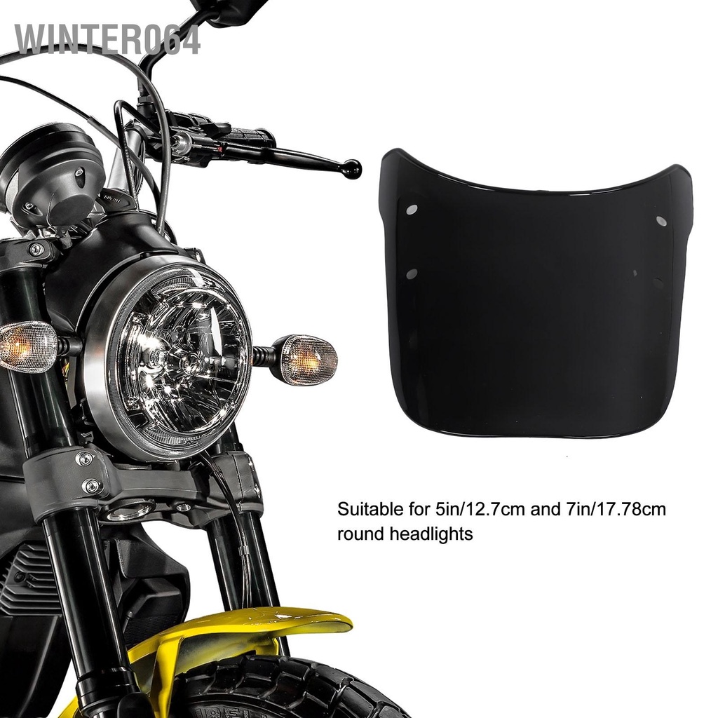 Winter064 Kính chắn gió xe máy có giá đỡ thay thế cho SUZUKI VX 800 SV 650 GS 500E GSF 600N 1200N
