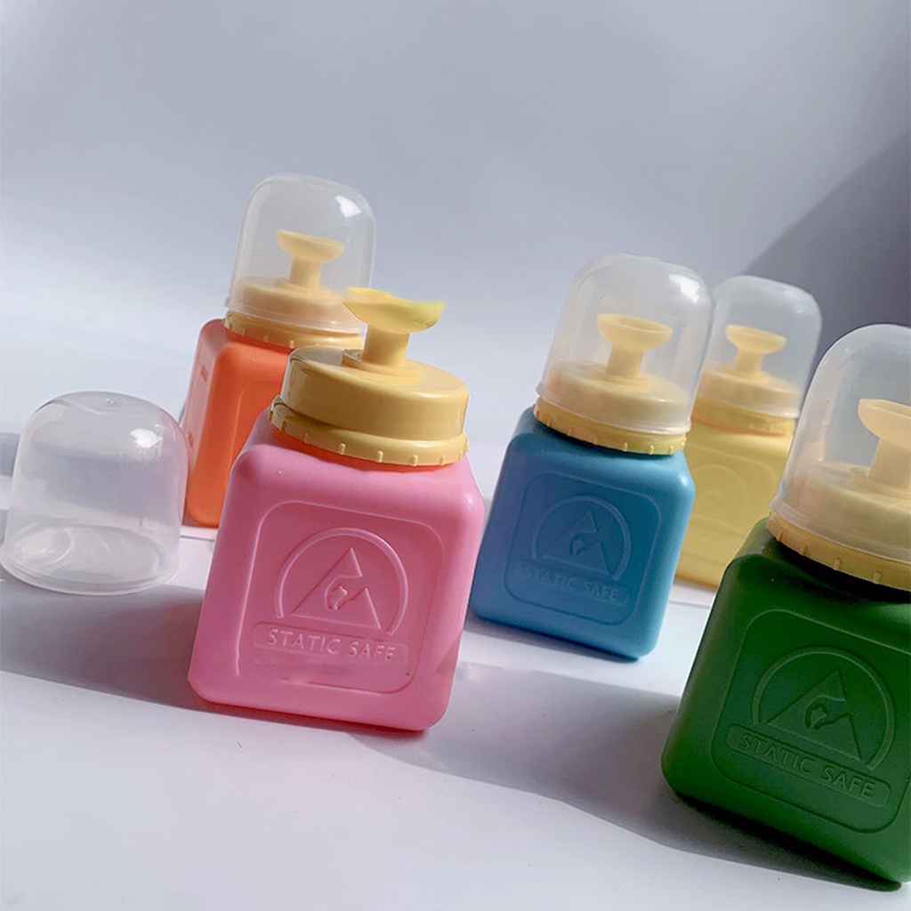 Chai Rỗng Đựng Dung Dịch Tẩy Trang 120ml Thiết Kế Dạng Nhấn Tiện Dụng