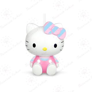Bình nước Hello Kitty có ống hút bắt mắt