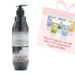 Dầu xả thảo dược phục hồi hư tổn R&B Olive 350ml