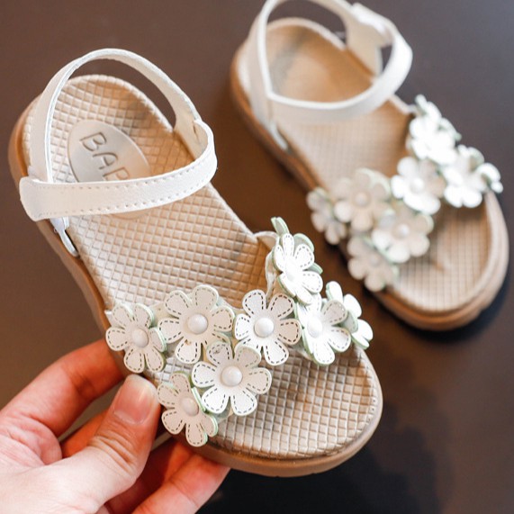 sandal bé gái size 21-30 hoa nhỏ siêu xinh