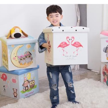 Hộp Đựng Quần Áo Túi Vải Đựng đa năng vừa đựng quần áo vừa làm ghế siêu bền