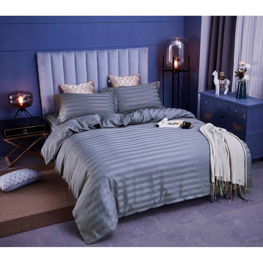 Bộ Chăn Ga Gối Cotton 3F Chuyên Dùng Cho Nhà Nghỉ, Khách Sạn và HomeStay_Miễn phí bo chun theo size