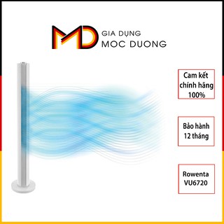 Quạt tháp/trụ Rowenta VU6720, gió êm mát, nhỏ gọn, tiện lợi, màu trắng, Gia Dụng Mộc Dương