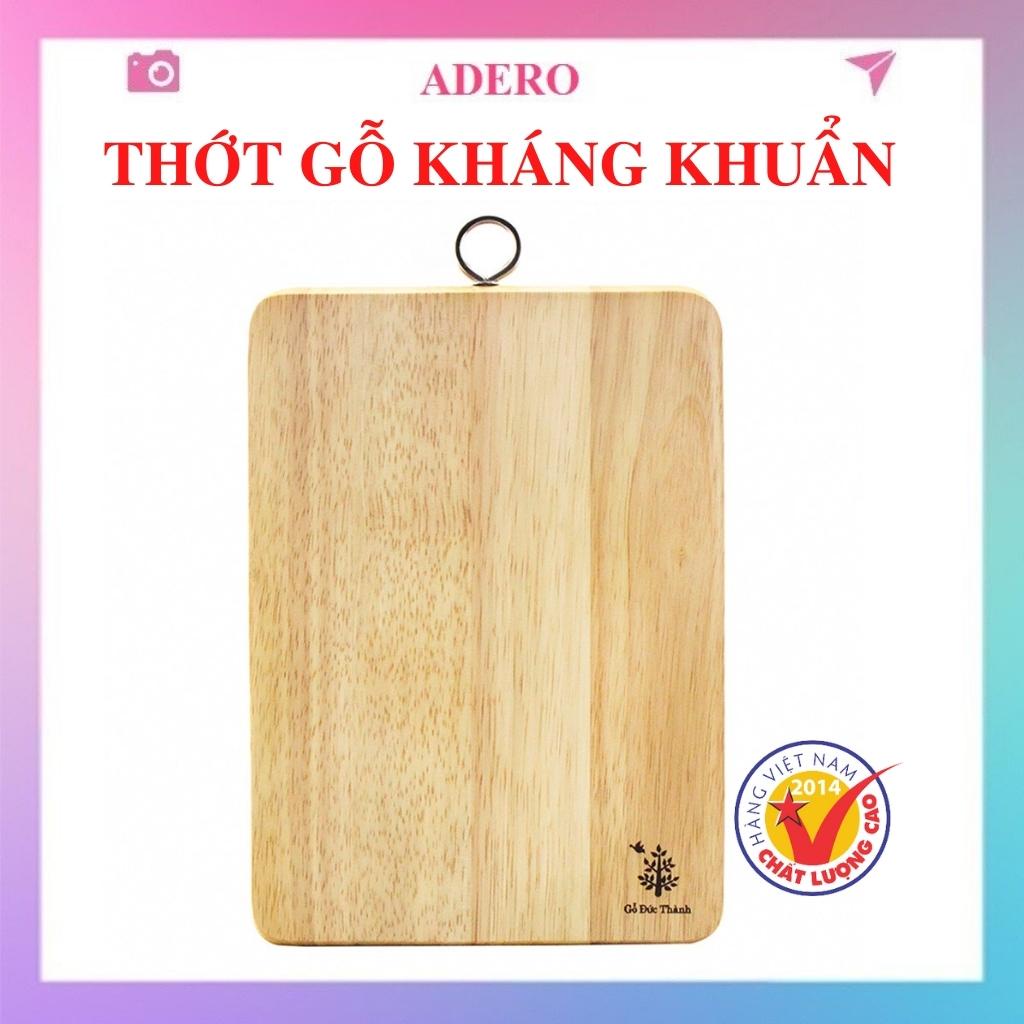 Thớt gỗ ADERO kháng khuẩn cường lực cao cấp - Thớt gỗ nghiến trang trí đẹp AD21