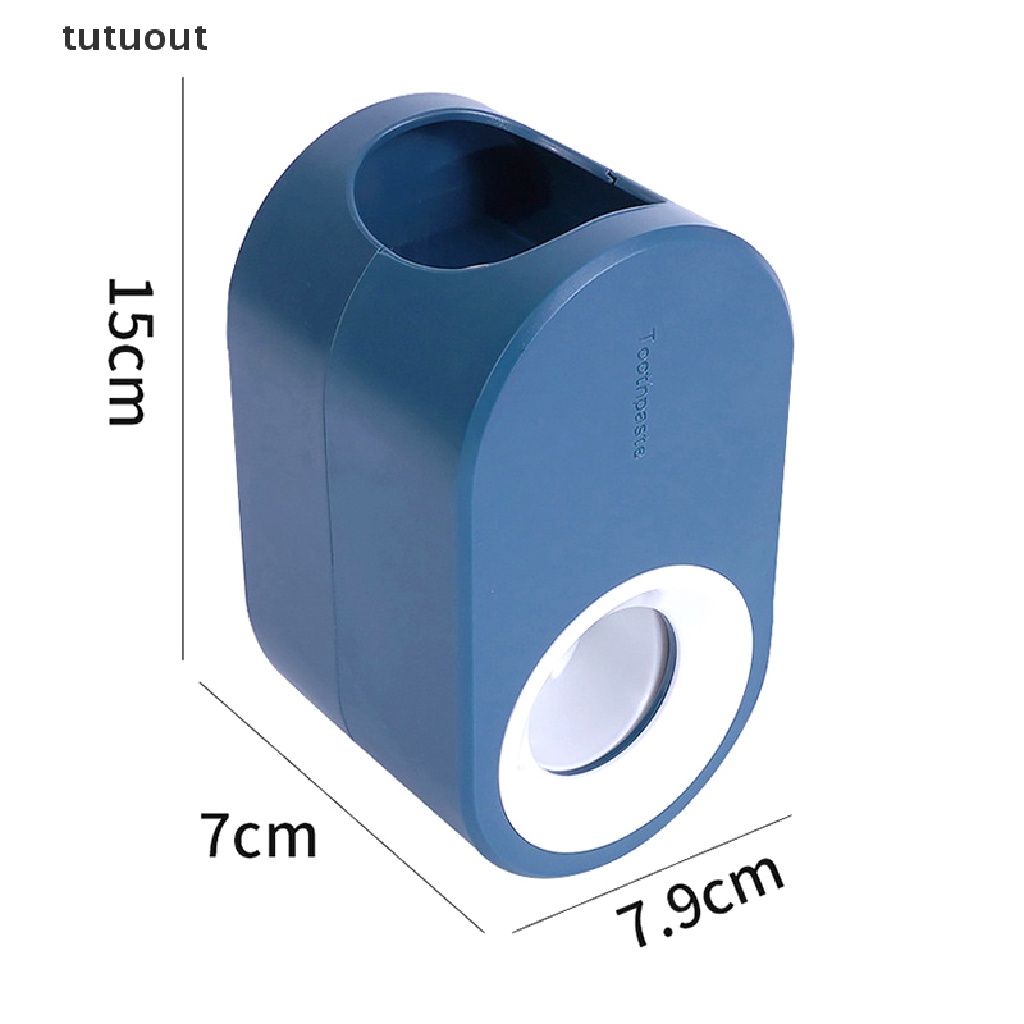 Bộ Dụng Cụ Lấy Kem Đánh Răng Tự Động Gắn Tường Tiện Lợi