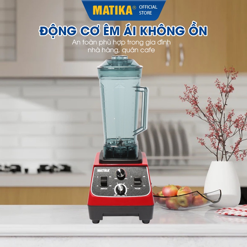 Máy Xay Công Nghiệp Đa Năng MATIKA 2L - 1500W MTK-3152