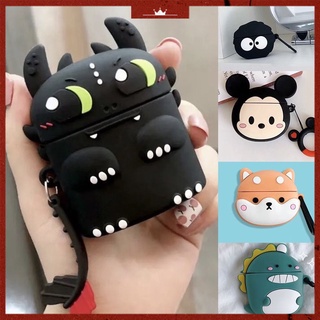  Vỏ Bảo Vệ Hộp Sạc Tai Nghe Lenovo Thinkplus Lp40 And Lp40 Pro Bluetooth Không Dây Bằng Silicon Mềm Họa Tiết Hoạt Hình Dễ Thương Phù 